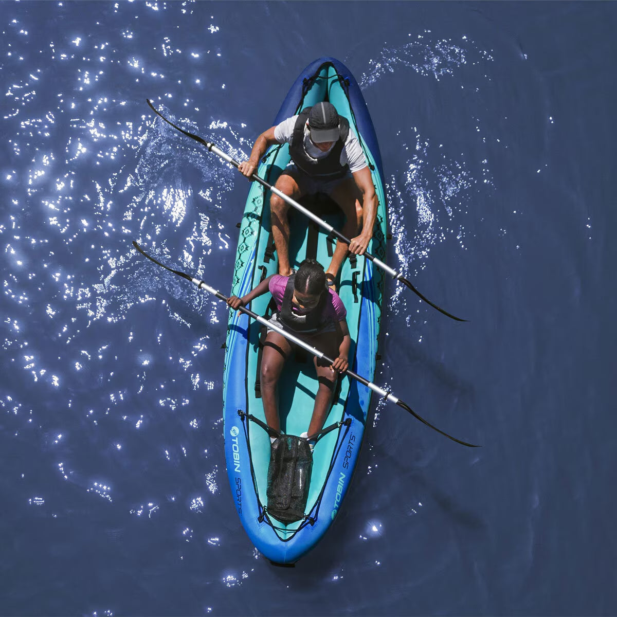 Wavebreak 10Ft (3.3M) 2 Person Inflatable Kayak Set