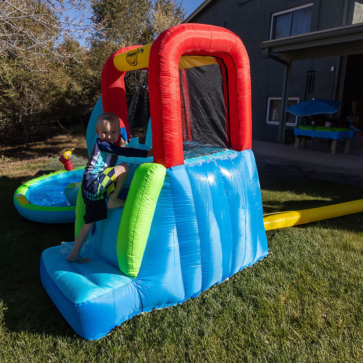 Ultimate Climb, Spray & Bounce Water Slide Pool (3+ Years)