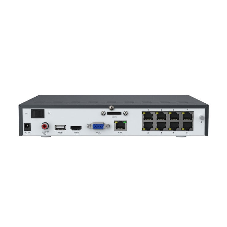 Reolink 8MP (4K) UHD NVR Poe AI 8 X Channel / 4 X Dome Camera Kit with 2TB HDD