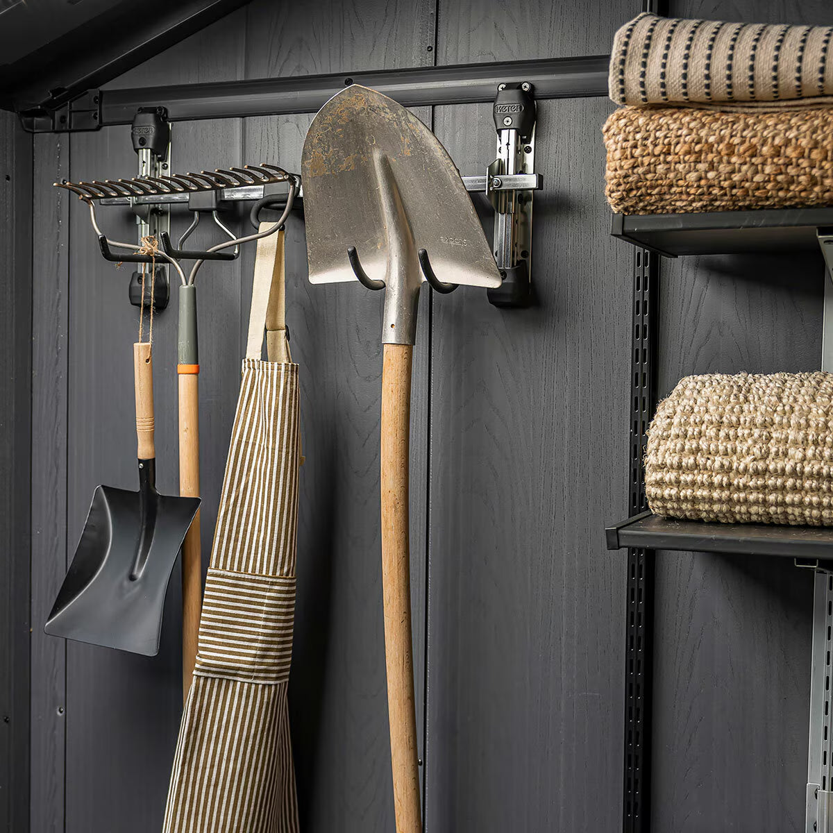 Keter 74Cm Multi-Purpose Tool Hanger Accessory for  Sheds