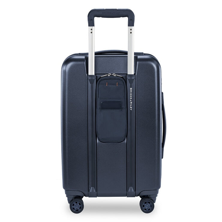 Briggs & Riley Sympatico Domestic Carry-On Expandable Spinner in 2 Navy