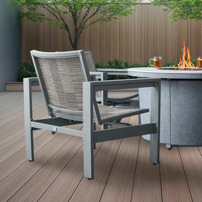 Agio Milo 5 Piece Sling Fire Chat Set + Cover