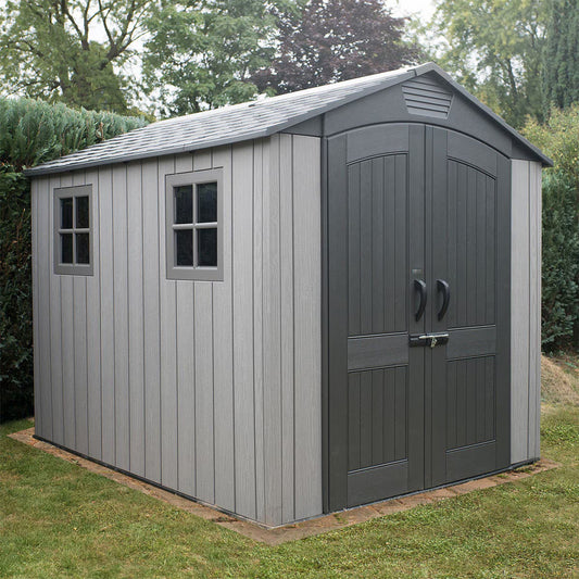 Lifetime 7Ft X 9Ft 6" (2.1X 2.9M) Rough Cut Storage Shed - Model 60310