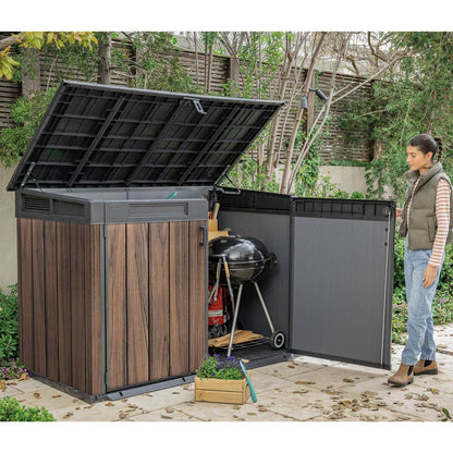 Rosewood Horizon 6Ft 3" X 3Ft 7" (1.9 X 1.1M) Horizontal 2,020 Litre Storage Shed
