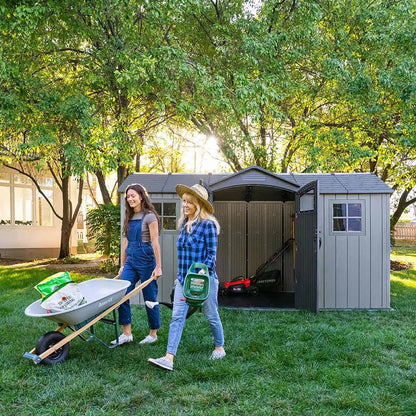 Lifetime 14.5Ft X 7Ft (4.42 X 2.13M) Storage Shed - Model 60477