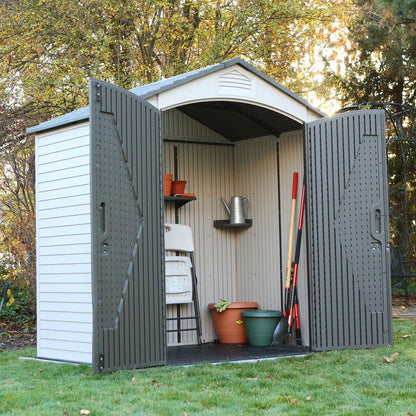 7Ft X 4Ft 8" (2.1 X 1.4M) Storage Shed - Model 60495U