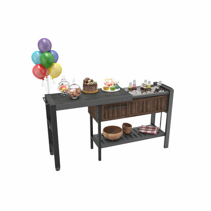 Keter Rosewood Expandable Garden Hosting Station
