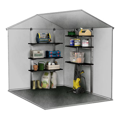 97Cm / 38.1" Shelving Kit in Black
