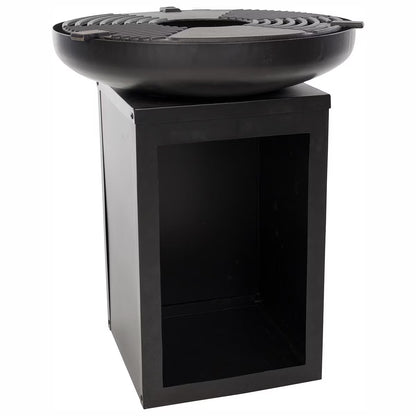Redfire Mantanzas Wood Burning Fire Bowl with Grill and Wood Storage