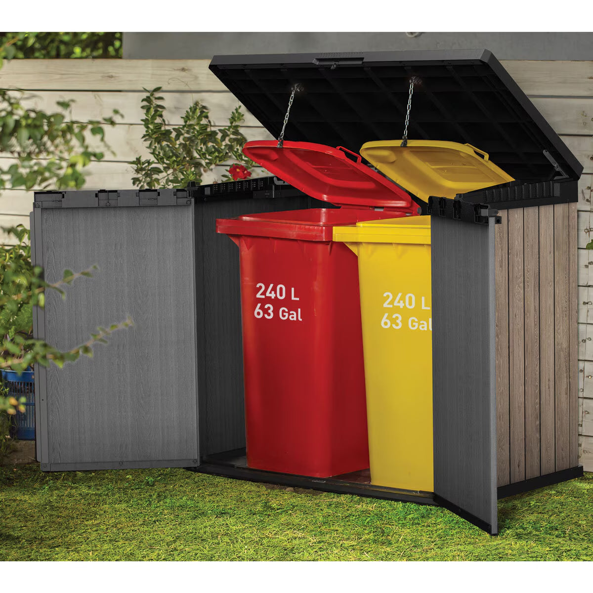 Ashwood Signature 4Ft 7" X 2Ft 8" (1.4 X 0.82M) 1,150 Litre Horizontal Storage Shed