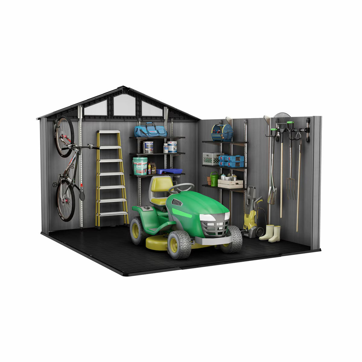 Keter Stronghold 10Ft X 11Ft 6" (3 X 3.5M) Storage Shed