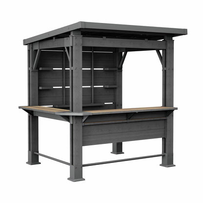 Keter Bar Gazebo 7Ft 5" X 6Ft 5" (2.3 X 2M)