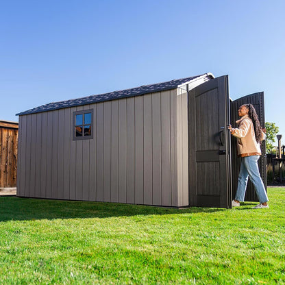 Lifetime 7Ft 1" X 14Ft (2.16 X 4.27M) Storage Shed - Model 60475