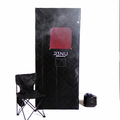 Sauna Steam Pod with Ice Plunge Recovery Pod