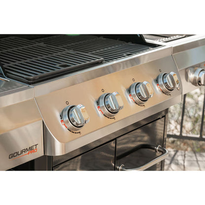 Gourmet Pro 5 Burner Gas Barbecue Grill + Cover
