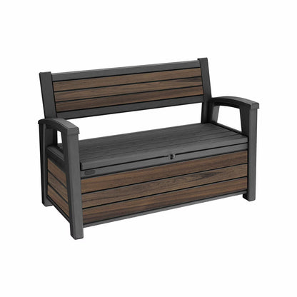 Keter Rosewood 227 Litre (60 Gallon) Storage Bench
