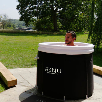 Sauna Steam Pod with Ice Plunge Recovery Pod