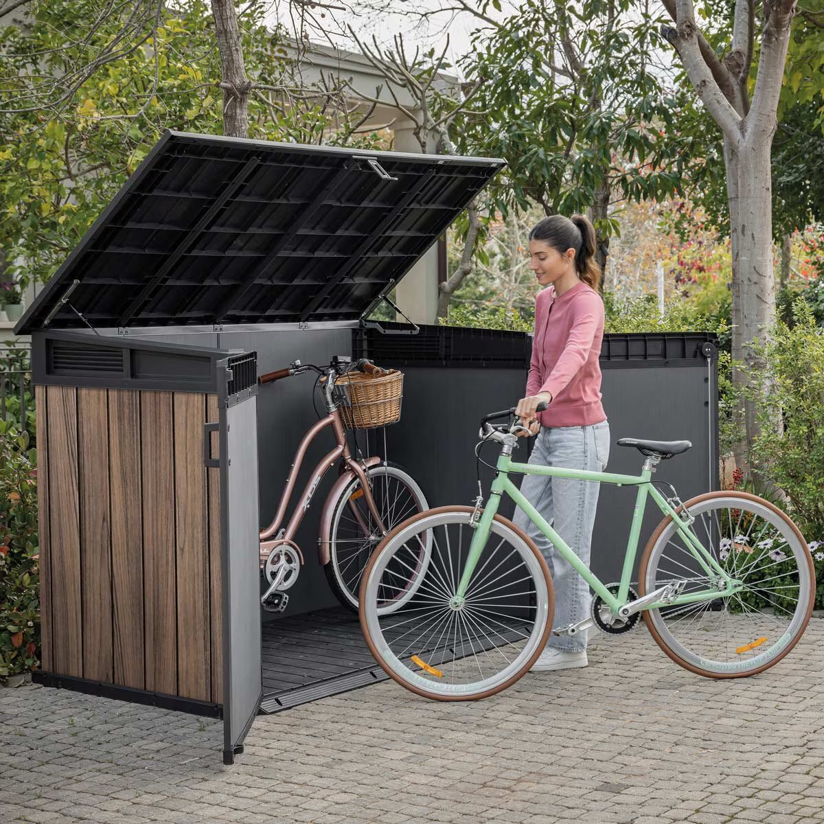 Rosewood Horizon 6Ft 3" X 3Ft 7" (1.9 X 1.1M) Horizontal 2,020 Litre Storage Shed
