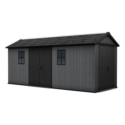 Keter Newton plus 17Ft X 7Ft 5" (5.1 X 2.2M) Dual Entry Shed Storage Shed