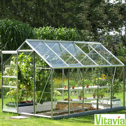 Vitavia Vermont 6200 6Ft 2" X 10Ft 4" (2 X 3.2 M) Greenhouse Package