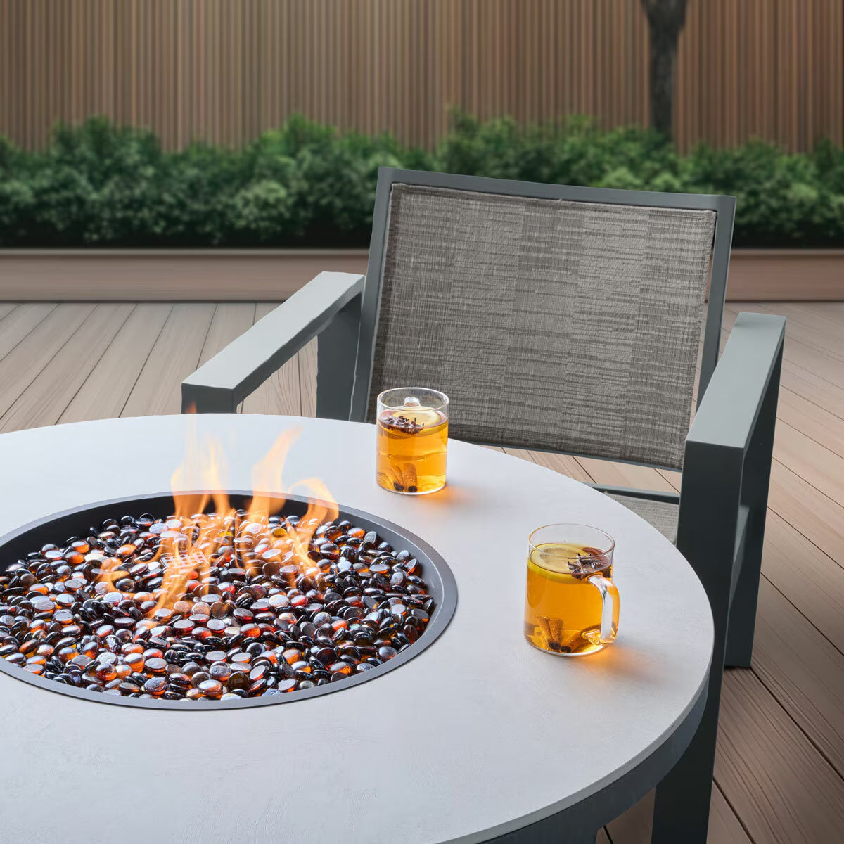 Agio Milo 5 Piece Sling Fire Chat Set + Cover